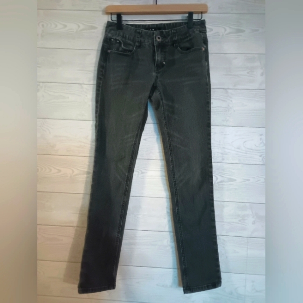 Basic House Women's size 26 Jeans Studded Pockets
